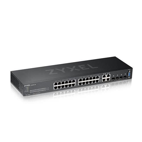 Zyxel GS2220-28 Managed L2 Gigabit Ethernet (10/100/1000) Black - Image 1