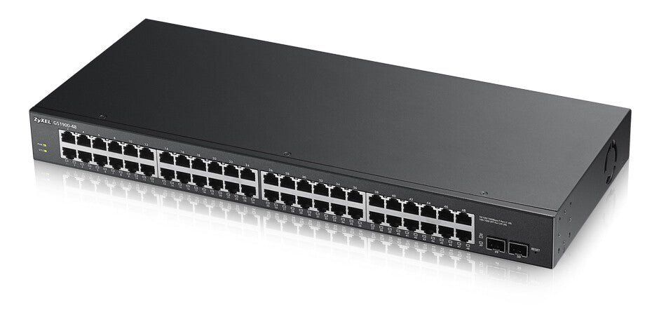 Zyxel GS1900-48-GB0102F network switch Managed L2 Gigabit Ethernet (10/100/1000) Black - Image 1