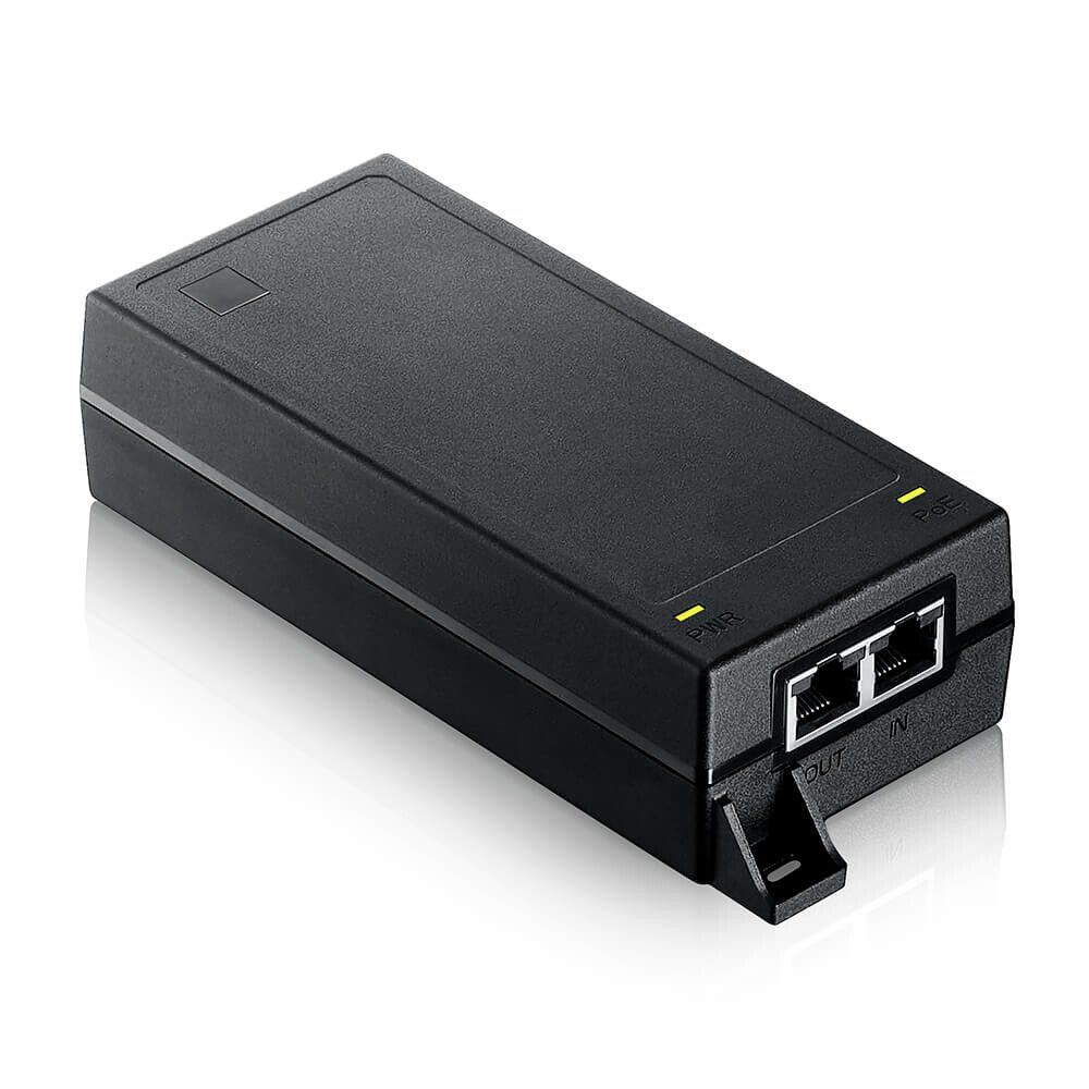 Zyxel POE12-60W 5 Gigabit Ethernet 10100100025005000 Mbit/s IEEE 802.3ab IEEE 802.3bt IEEE 802.3bz IEEE 802.3u Black 100-240 V 50/60 Hz - Image 1