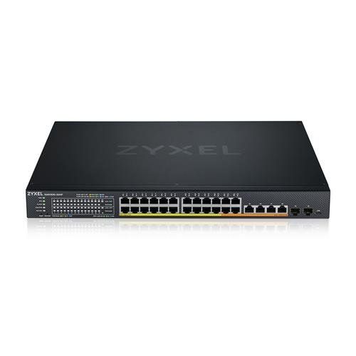 Zyxel XMG1930-30HP Managed L3 2.5G Ethernet (100/1000/2500) Power over Ethernet (PoE) 1U Black - Image 1