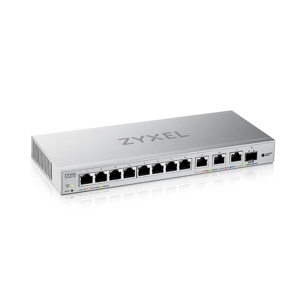 Zyxel XGS1250-12 Managed L2 10G Ethernet (100/1000/10000) Grey - Image 1
