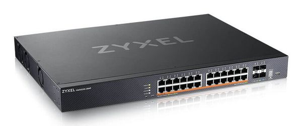 Zyxel XMG2230-28HP Managed L2/L3 2.5G Ethernet (100/1000/2500) Power over Ethernet (PoE) 1U Black