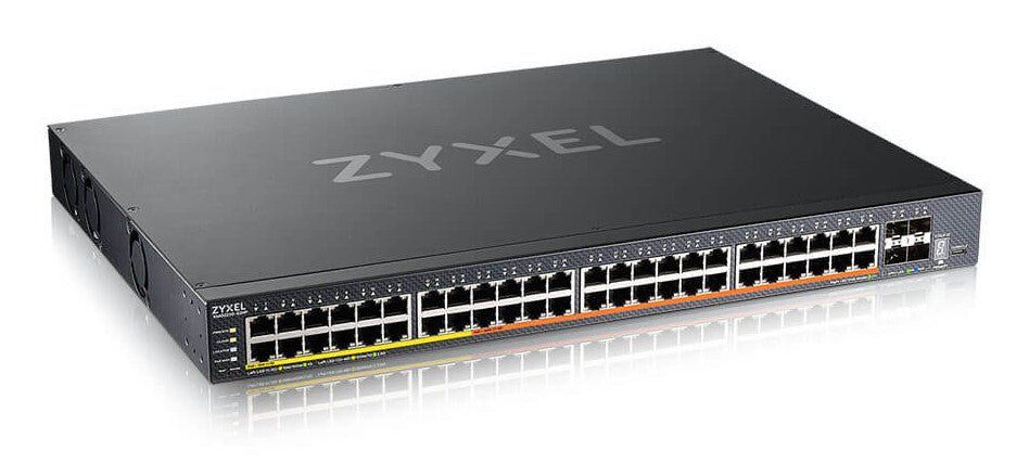 Zyxel XMG2230-52HP Managed L2/L3 2.5G Ethernet (100/1000/2500) Power over Ethernet (PoE) 1U Black - Image 1