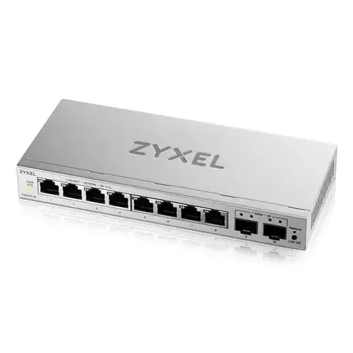 Zyxel GS1200-10v3 Managed L2 Gigabit Ethernet (10/100/1000) Desktop Grey - Image 1
