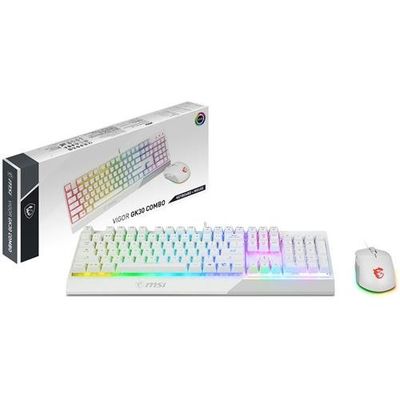 MSI VIGOR GK30 COMBO WHITE UK KB