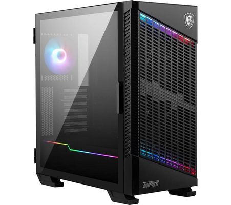 MSI MPG VELOX 100P AIRFLOW Mid Tower Gaming Computer Case 'Black.