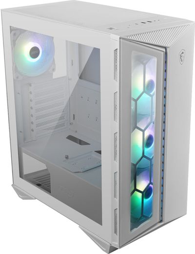 MSI MPG GUNGNIR 110R WHITE Mid Tower Gaming Computer Case 'White.
