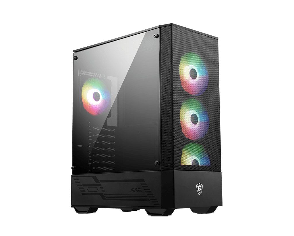 MSI MAG Forge 112R Midi Tower Black, Transparent - Image 1