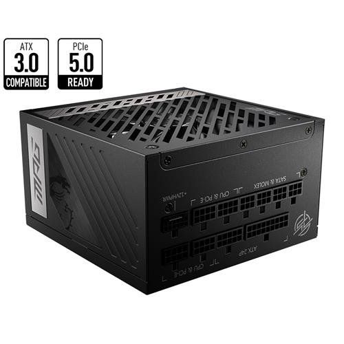 MSI MPG A850G PCIE5 power supply unit 850 W 24-pin ATX ATX Black - Image 1