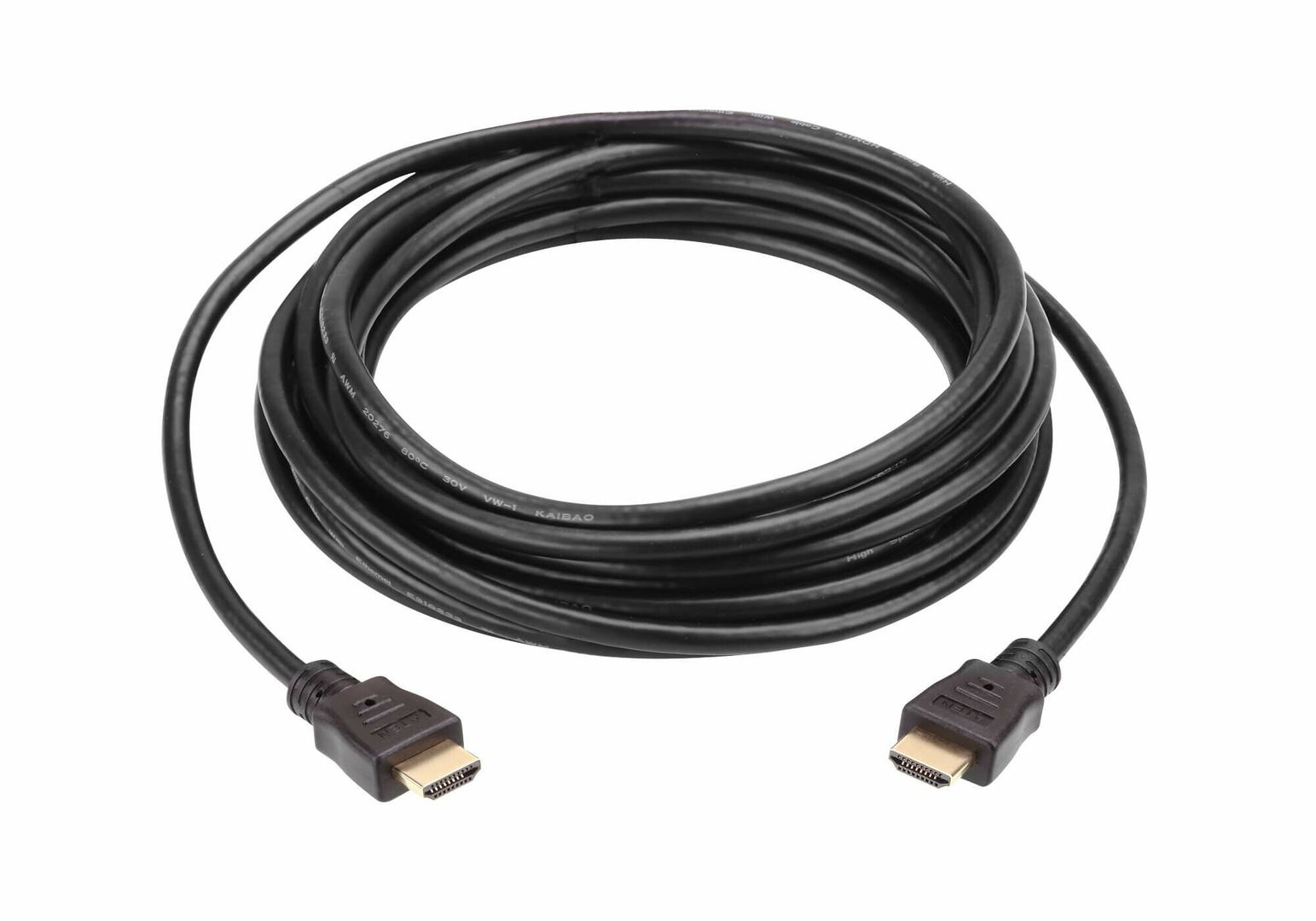 ATEN High Speed HDMI Cable with Ethernet 4K (4096 x 2160 @30Hz); 10 m HDMI Cable with Ethernet - Image 1