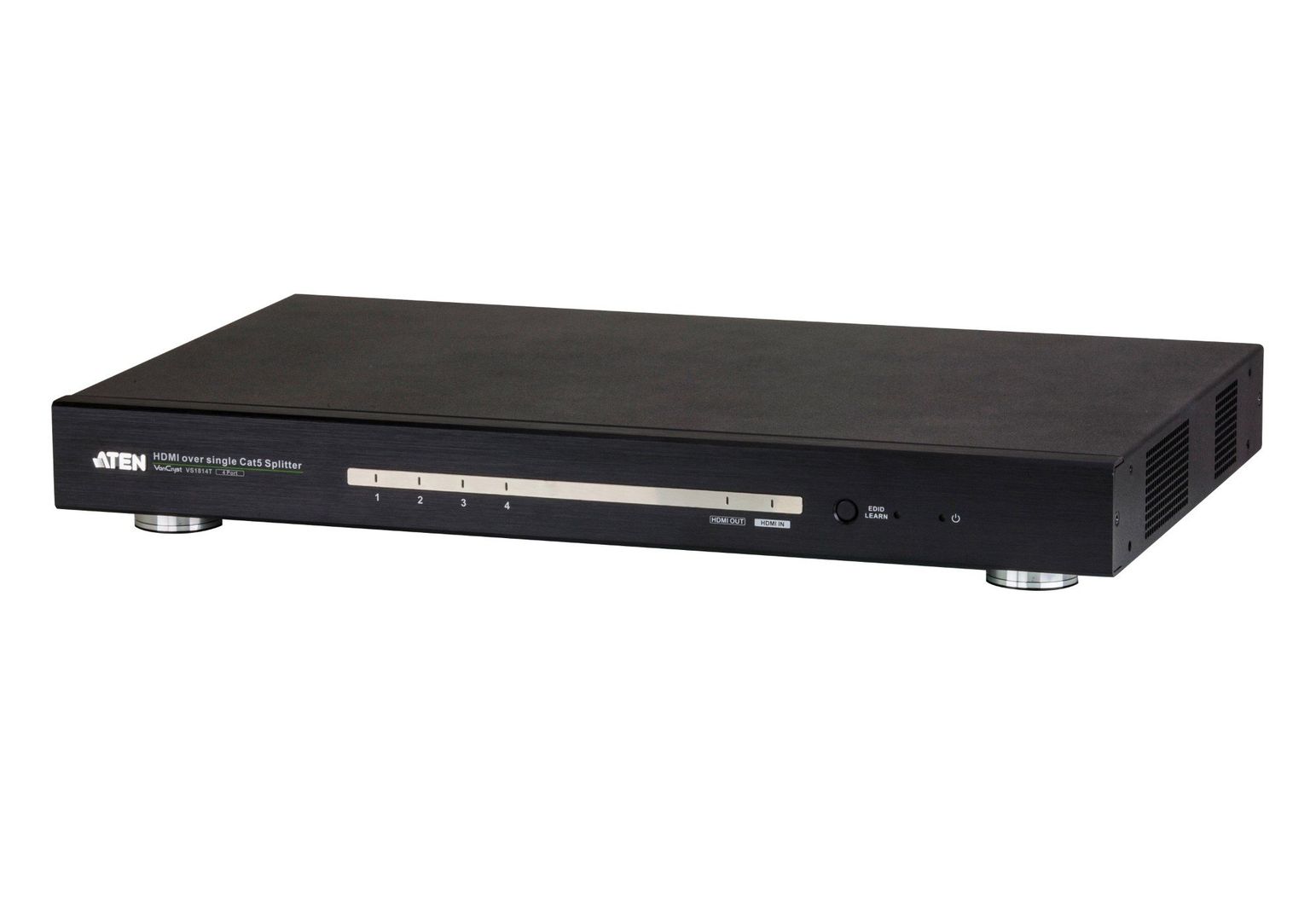 ATEN 4-Port HDMI CAT5e/6 Splitter over Single Cat Cable / 4K / RS232 / HDBaseT - Image 1