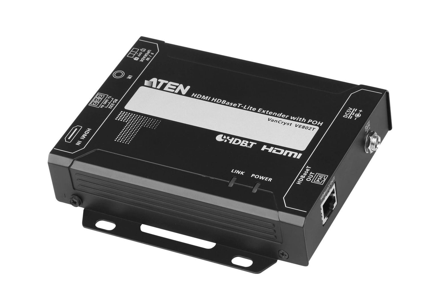 ATEN VE802T AV extender AV transmitter Black - Image 1