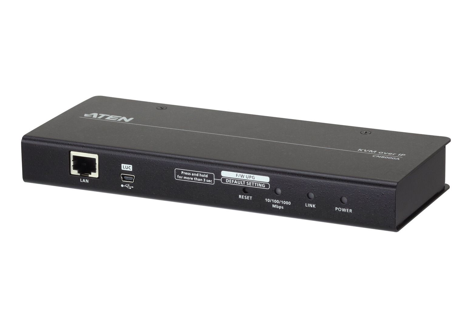 ATEN CN8000A KVM switch Black - Image 1