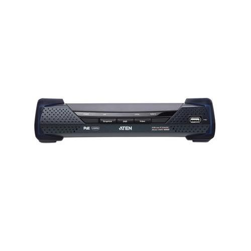 ATEN 4K HDMI Single Display KVM Over IP Receiver with PoE - Image 1