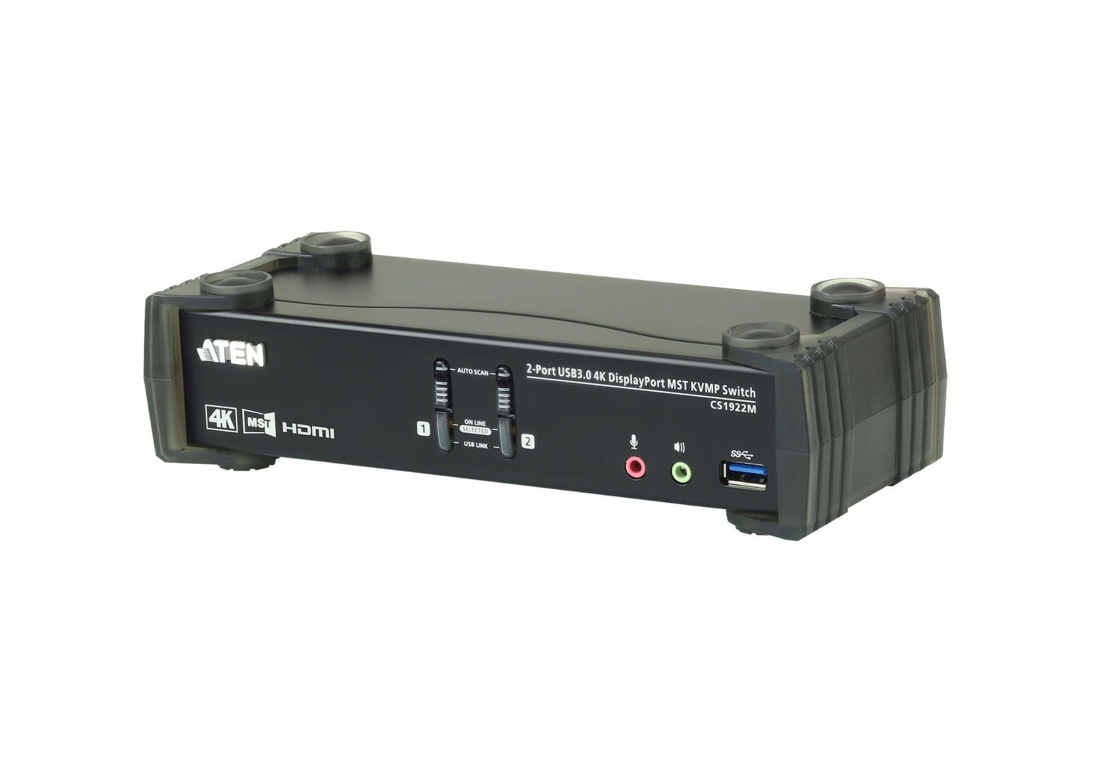 ATEN CS1922M KVM switch Black - Image 1