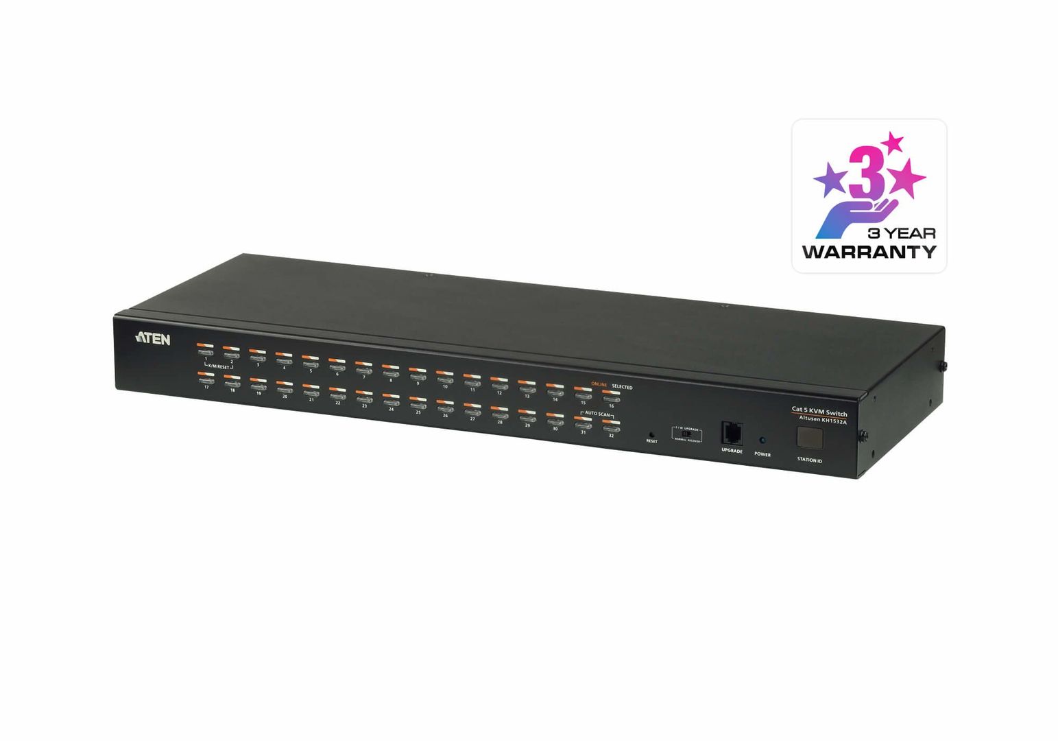ATEN KH1532A KVM switch Rack mounting Black - Image 1