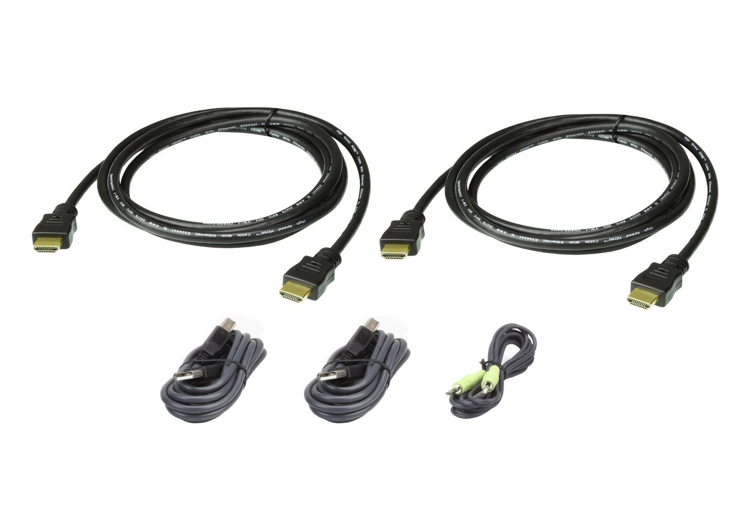 ATEN HDMI Dual Display Secure KVM; 1,8M USB HDMI Dual Display - Image 1
