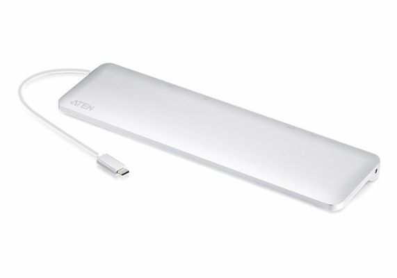 ATEN USB-C Multiport Dock with Power Pass-Thr