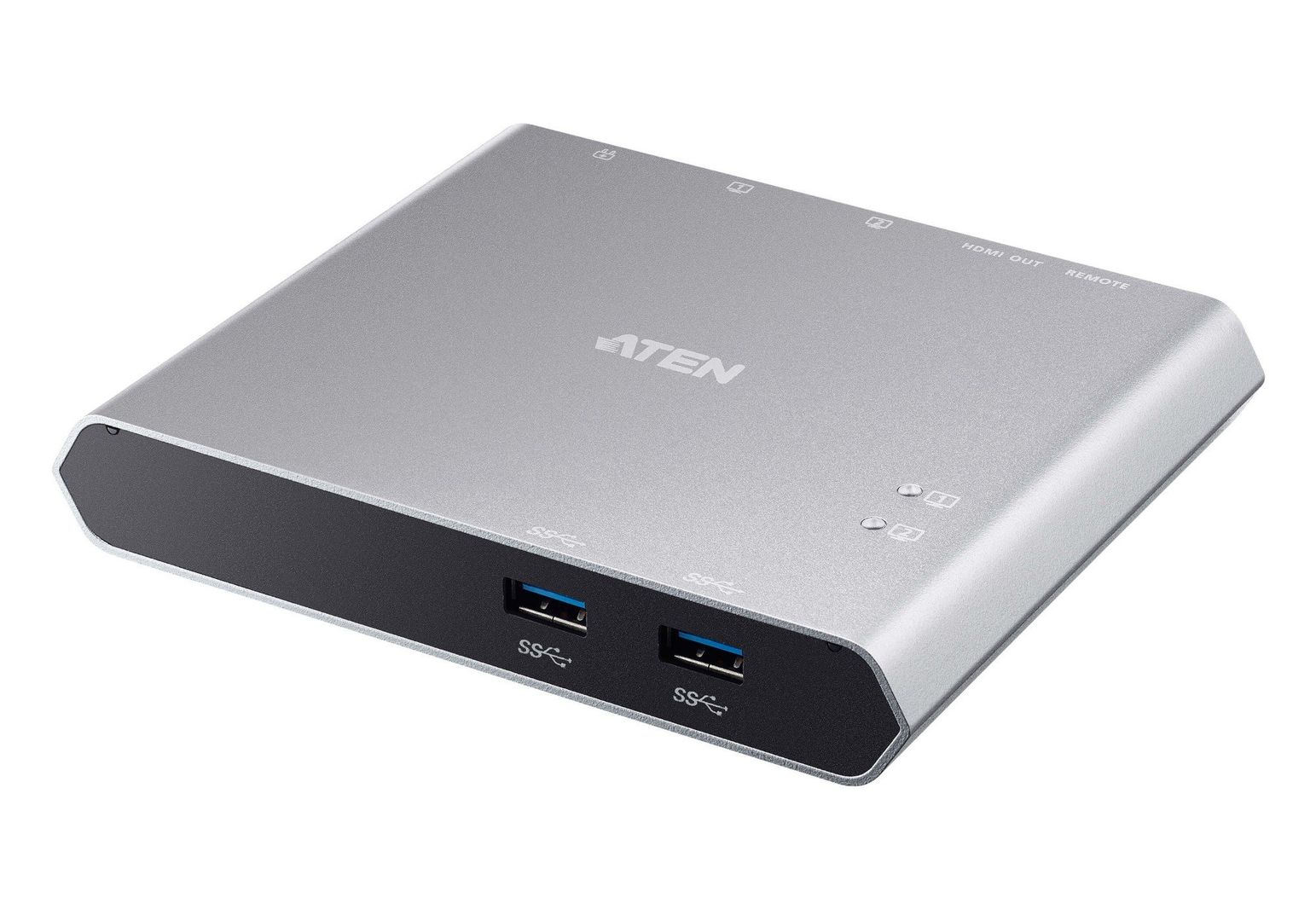 ATEN 2-Port USB-C Gen 1 Dock Switch - Image 1