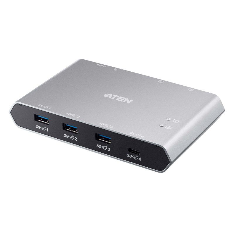 ATEN 2x4 USB-C Gen2 Peripheral Sharing Switch - Image 1
