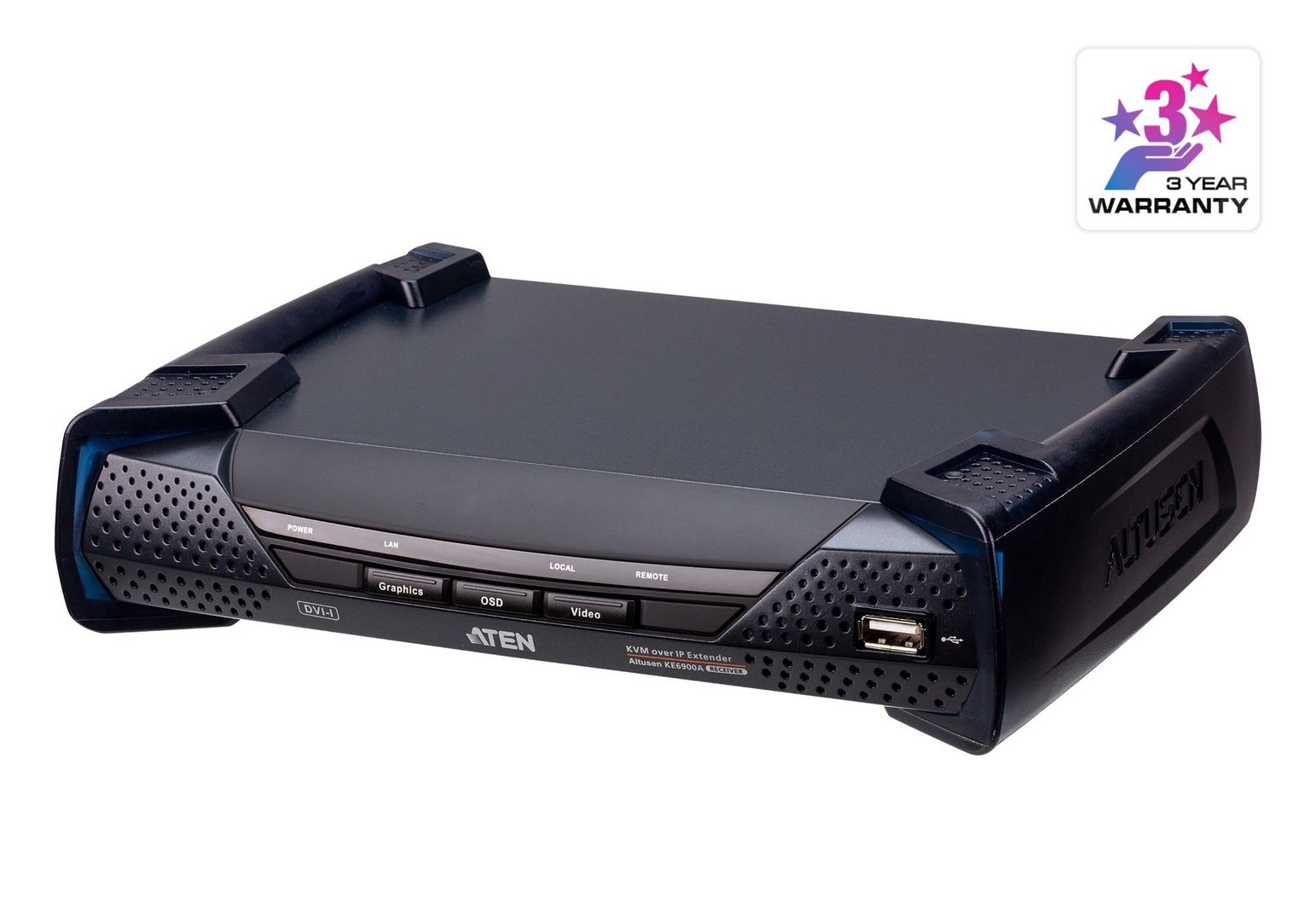 ATEN KE6900AR KVM extender Receiver - Image 1