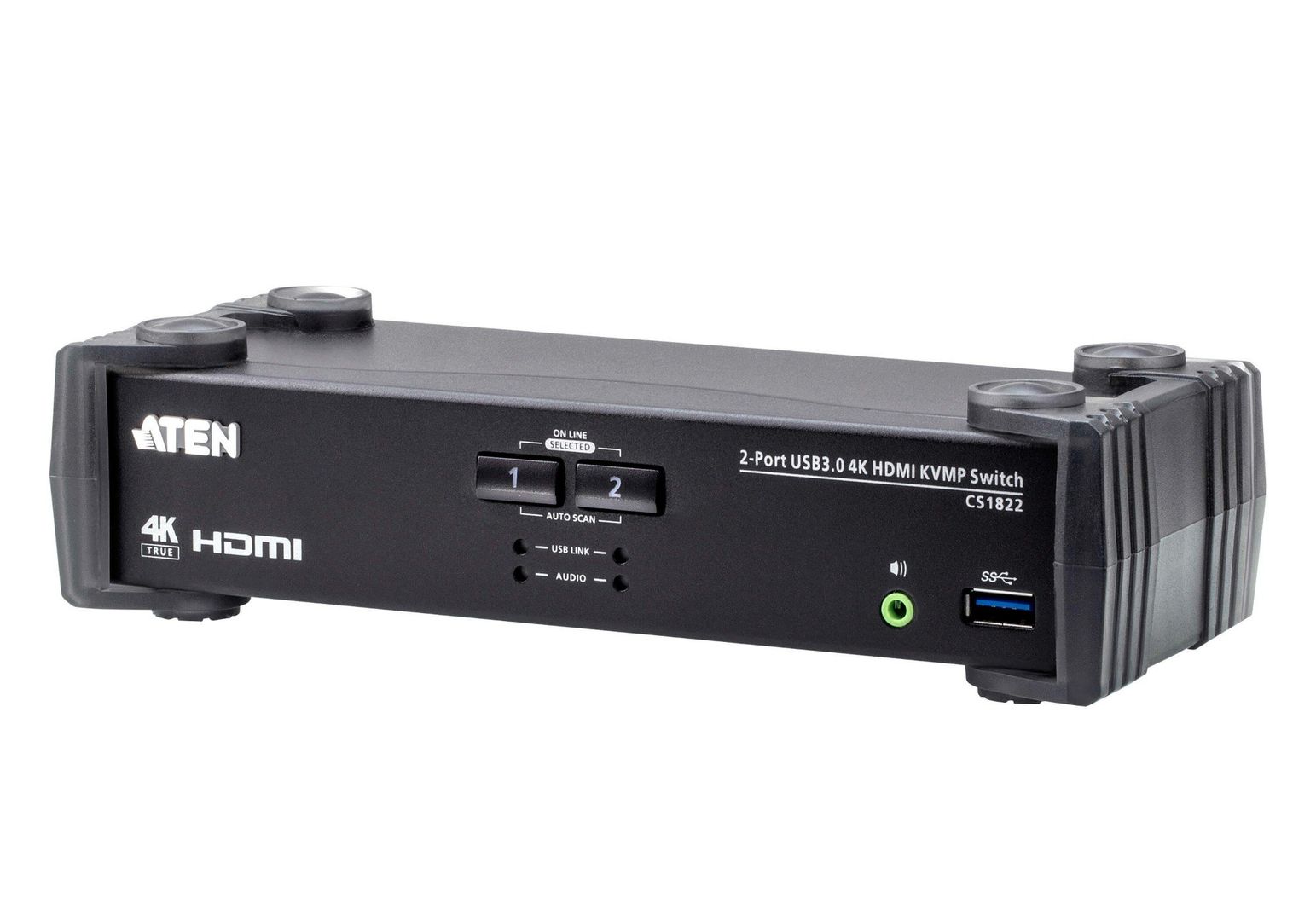 ATEN CS1822 KVM switch Black - Image 1