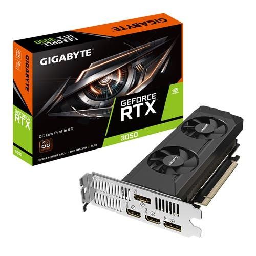 GIGABYTE GeForce RTX 3050 OC Low Profile 6G NVIDIA 6 GB GDDR6 - Image 1