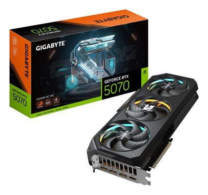 GIGABYTE GeForce RTX 5070 12 GB GAMING OC Graphics Card