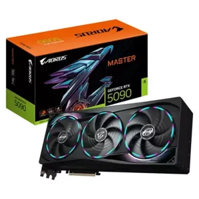 GIGABYTE AORUS GeForce RTX 5090 MASTER 32G Graphics Card - 32GB GDDR7. - Thumbnail 2