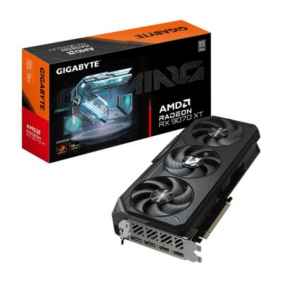 GIGABYTE Radeon RX 9070 XT GAMING 16G Graphics Card - 16GB GDDR6. 256b