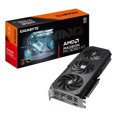 GIGABYTE Radeon RX 9060 XT GAMING 8G Graphics Card - 8GB GDDR6, 128bit, PCI-E 5.0, 3130 MHz Core Clock, 2 x DisplayPort, 1 x HDMI, GV-R9060XTGAMING-8GD - Thumbnail 3
