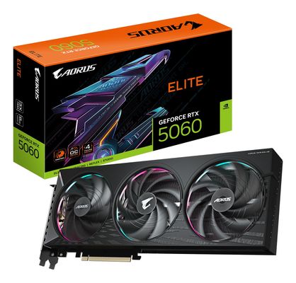 GIGABYTE GeForce RTX 5060 8 GB AORUS ELITE Graphics Card