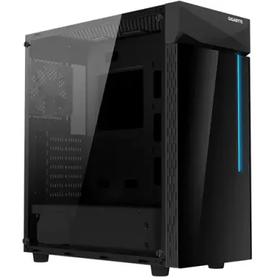 GIGABYTE C200 Midi Tower Black - Thumbnail 2