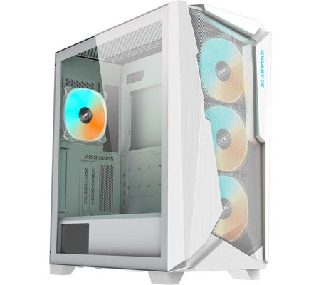 Gigabyte C301 GLASS MID TOWER CASE WHITE
