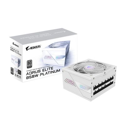 GIGABYTE AORUS ELITE P850W ICE Power Supply - PCIe 5.0. 80 PLUS Platin