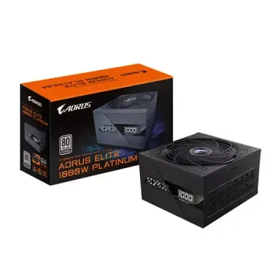 GIGABYTE AORUS ELITE P1000W ICE Power Supply Unit - PCIe 5.0. 80 PLUS - Thumbnail 2