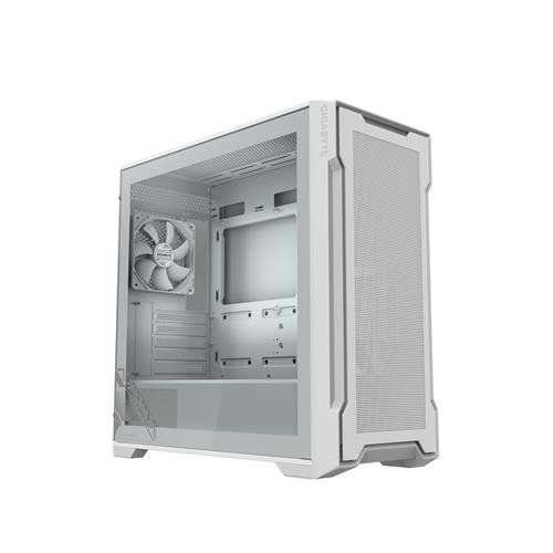 GIGABYTE C102 GLASS Midi Tower White - Image 1