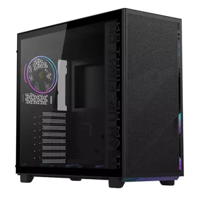 GIGABYTE C400 Midi Tower Black - Thumbnail 2