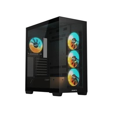 GIGABYTE C500 PANORAMIC STEALTH Midi Tower Black