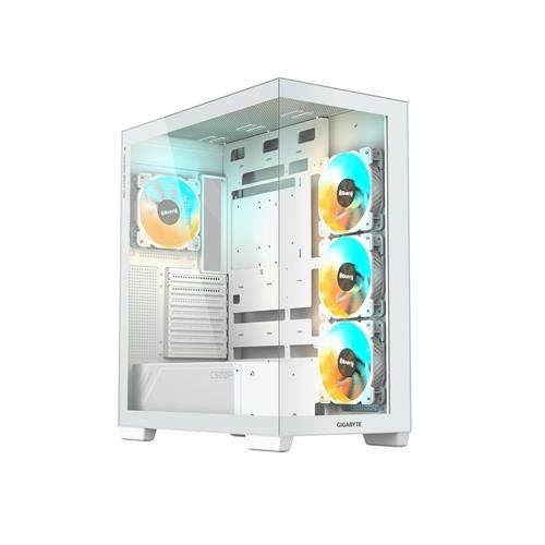 GIGABYTE C500 PANORAMIC STEALTH Midi Tower White - Image 1
