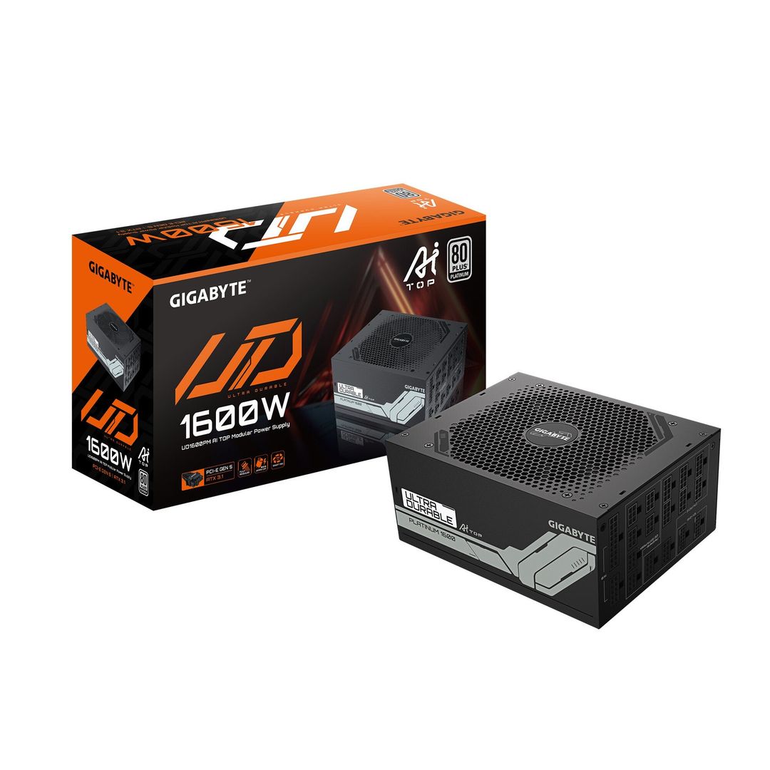 GIGABYTE UD1600PM PG5 AI TOP power supply unit 1600 W 20+4 pin ATX ATX - Image 1