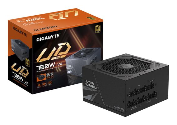 GIGABYTE UD750GM PG5 V2 Power Supply Unit- PCIe Gen 5.1. 80 PLUS Gold.