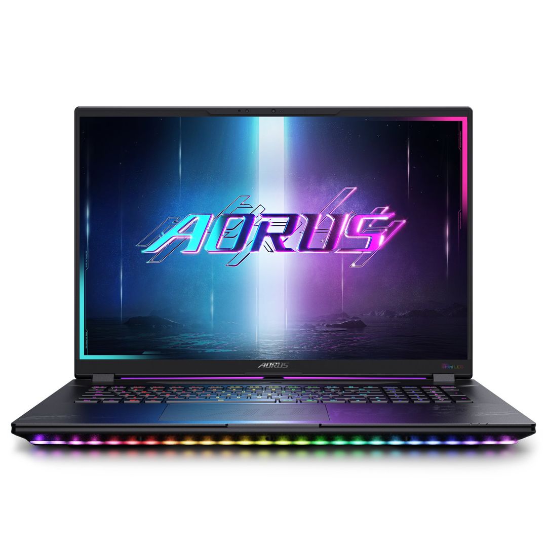 GIGABYTE AORUS MASTER 18 BZH Gaming Laptop - 18.0“, 240Hz WQXGA, Intel Core 275HX, NVIDIA RTX 5090 GPU, 32GB DDR5 5600MHz, 2 x Gen4 1TB SDD, Windows 11 Pro, 2 Year Warranty, AORUS MASTER 18 BZHC6UKD65SP - Image 1
