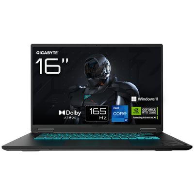 GIGABYTE A16 16" Gaming Laptop - Intel®Core i7, RTX 5060, 1 TB SSD, Black