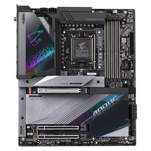 GIGABYTE Z790 AORUS MASTER Motherboard - Supports Intel Core 13th CPUs 20+1+2 Phases Digital VRM up to 8000MHz DDR4 (OC) 1xPCIe 5.0+4xPCIe 4.0 M.2 Wi-Fi 6E 10GbE LAN USB 3.2 Gen 2x2 - Image 1