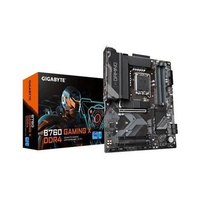 GIGABYTE B760 GAMING X DDR4 Motherboard - Supports Intel Core 14th Gen CPUs, 8+1+1 Phases Digital VRM, up to 5333MHz DDR4 (OC), 3xPCIe 4.0 M.2, 2.5GbE LAN, USB 3.2 Gen 2