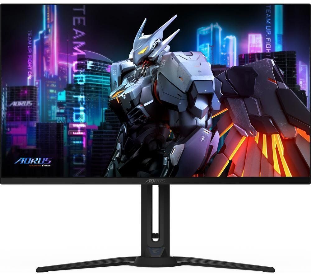 GIGABYTE AORUS FO32U2 32 OLED Gaming Monitor - 3840 x 2160(UHD) 240Hz 0.03ms KVM 250 cd/m2 FreeSync Premium Pro DisplayHDR True Black 400 HDMI 2.1 - Image 1