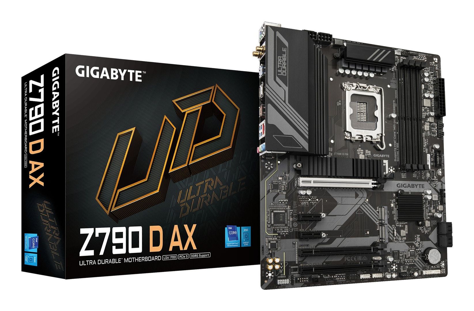 GIGABYTE Z790 D AX Motherboard - Supports Intel Core 14th Gen CPUs. 12 - Image 1