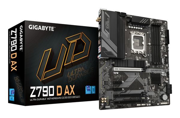 GIGABYTE Z790 D AX Motherboard - Supports Intel Core 14th Gen CPUs. 12
