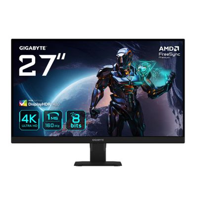 GIGABYTE GS27U 4K Ultra HD 27" IPS Gaming Monitor - Black, Black - Thumbnail 2